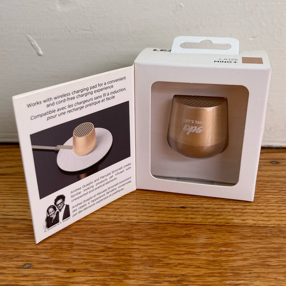 Lexon Mino+ Portable Bluetooth Speaker - Picture 2 of 7